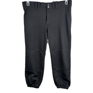 RIP-IT Womens Large 4-Way Stretch Softball Pants Pro Black Diamonds baseball